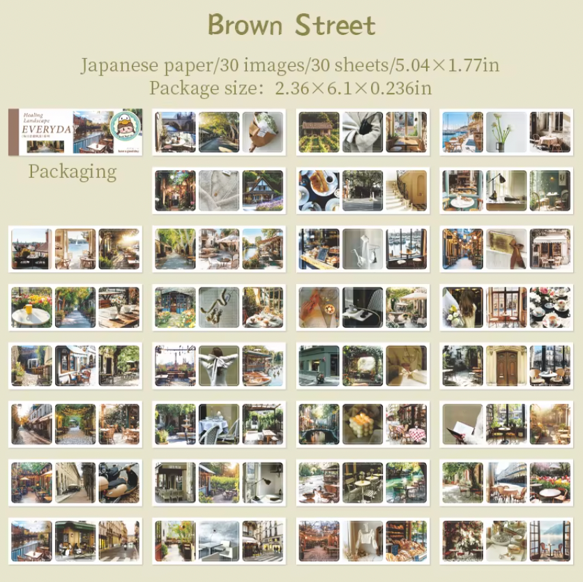 Libro de Stickers Paisajes Everyday