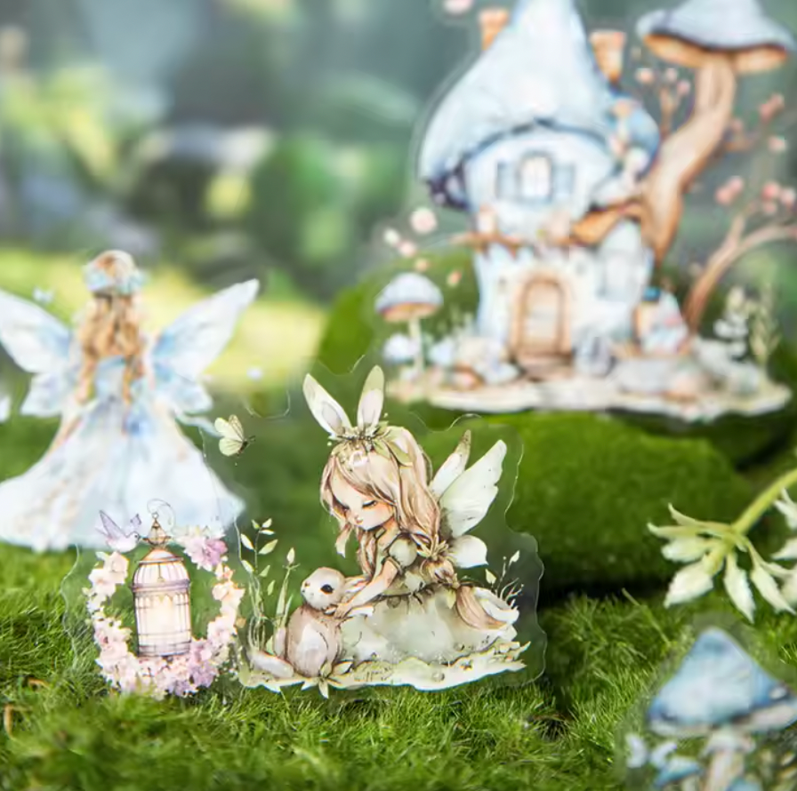 20 Stickers Forest Spirit