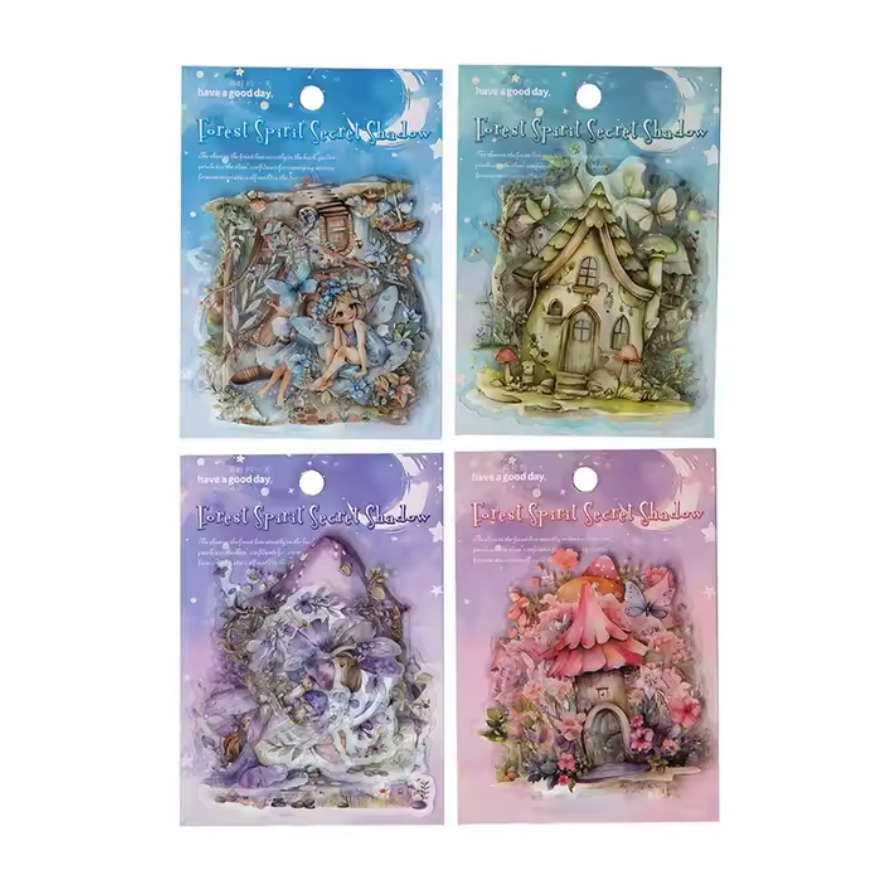 20 Stickers Forest Spirit