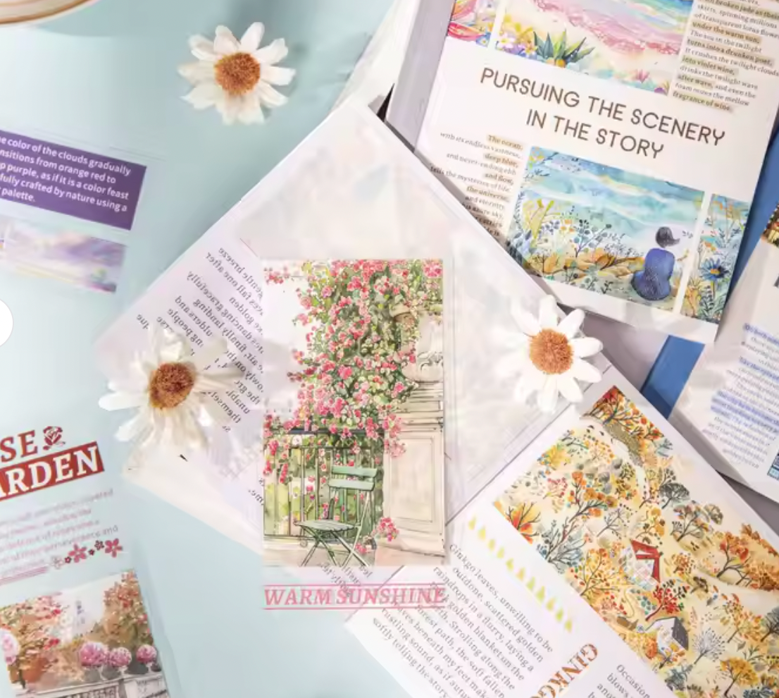 Libro de Stickers Pursuing the scenery
