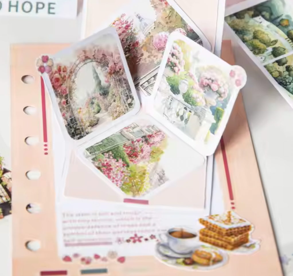 Libro de Stickers Pursuing the scenery