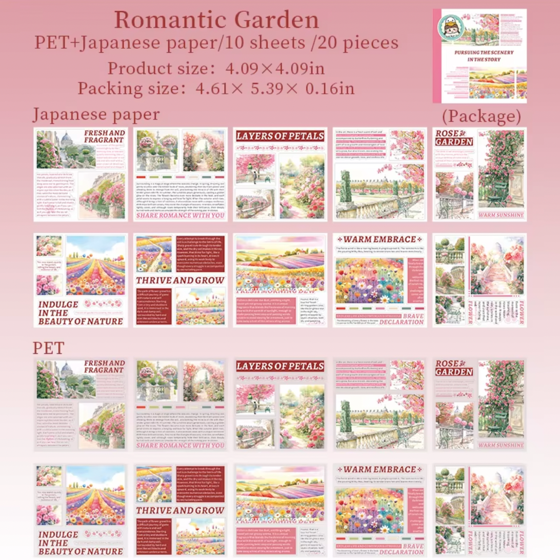 Libro de Stickers Pursuing the scenery
