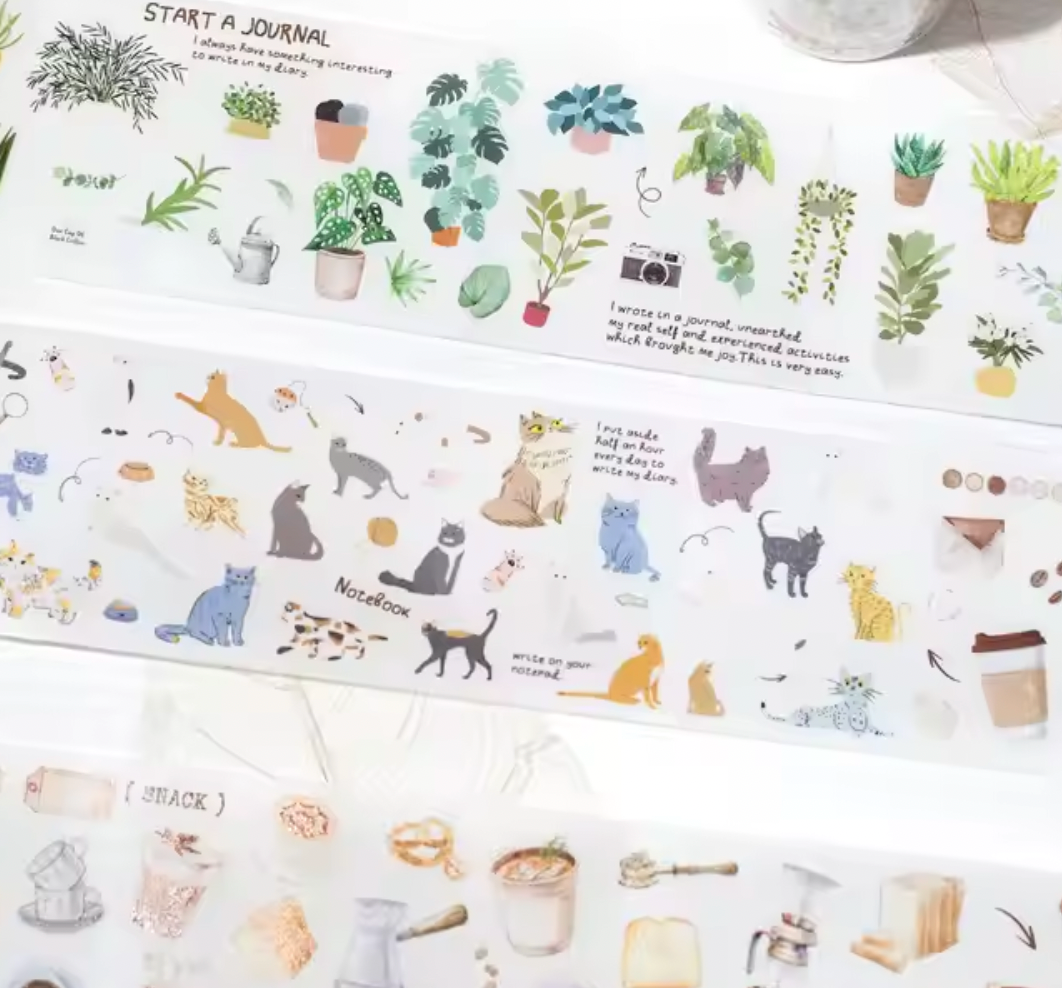 Washi Tape Ancho - Varios diseños