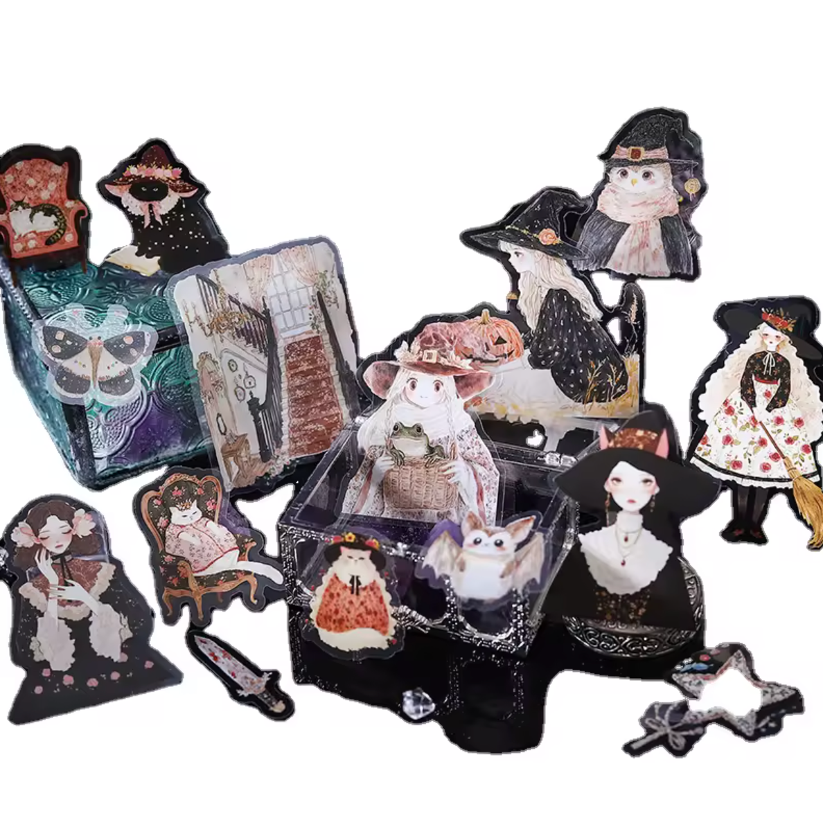 20 Stickers de Halloween