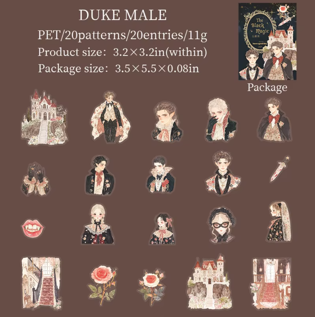20 Stickers de Halloween