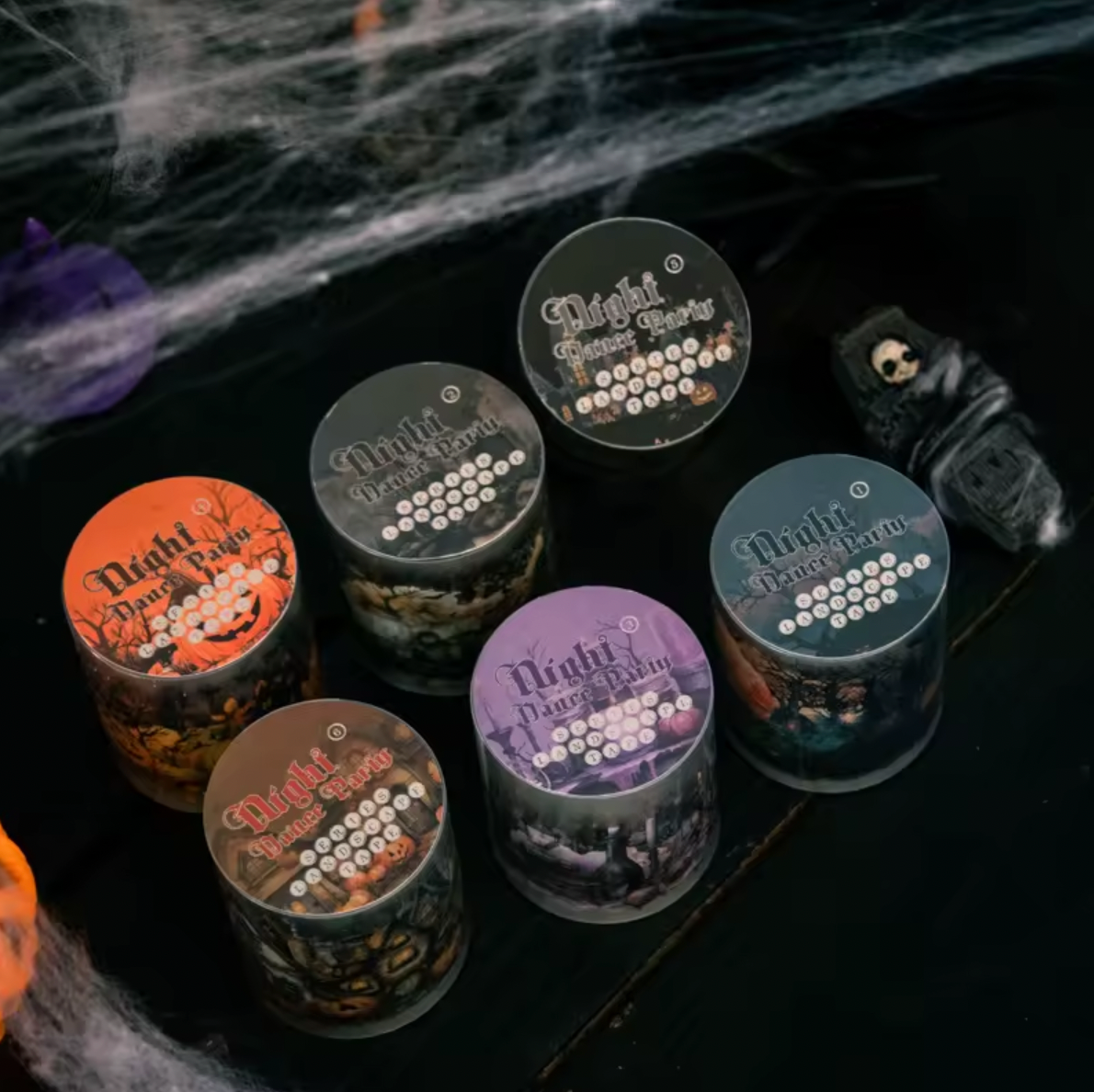 Washi Tape Transparente Halloween