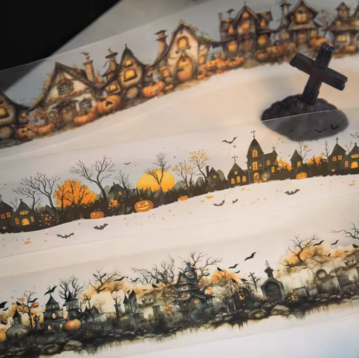 Washi Tape Transparente Halloween