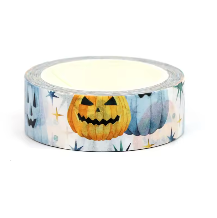 Washi Tape Individual Calabazas & Fantasmas Halloween