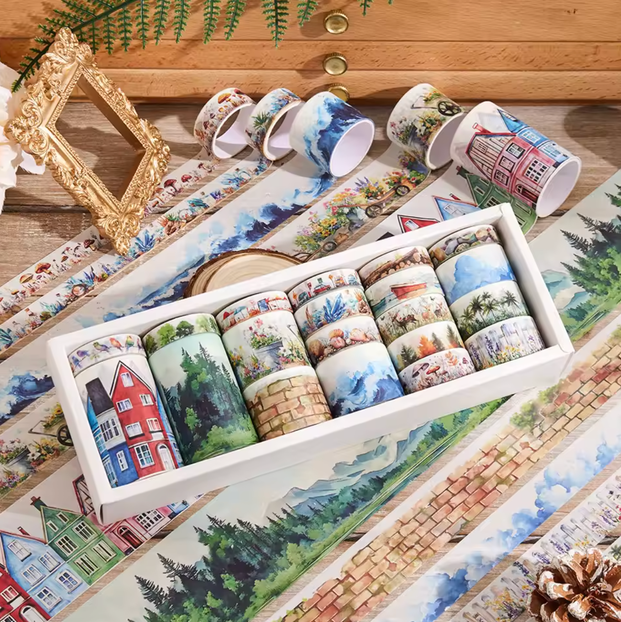 20 Washi Tapes Wonderful Journey