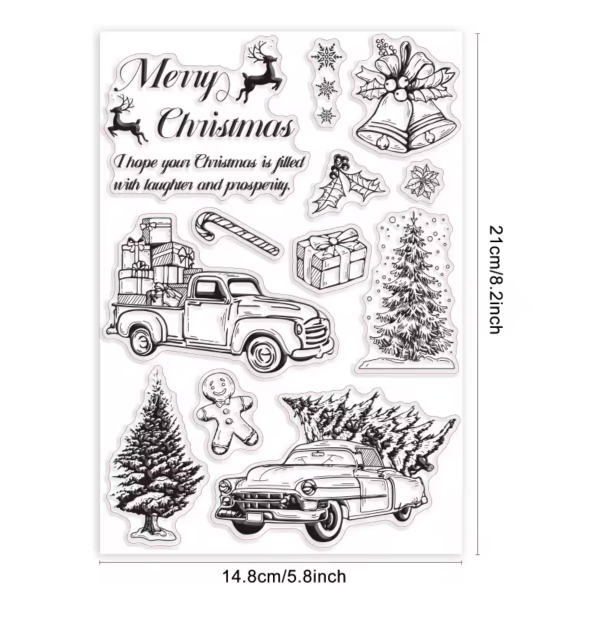 Sellos de Silicon Navidad