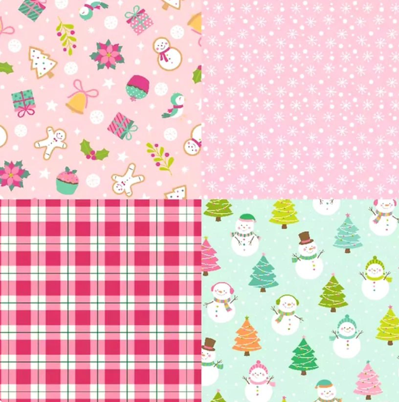 12 Papeles Cartulina Navidad Colores Pop