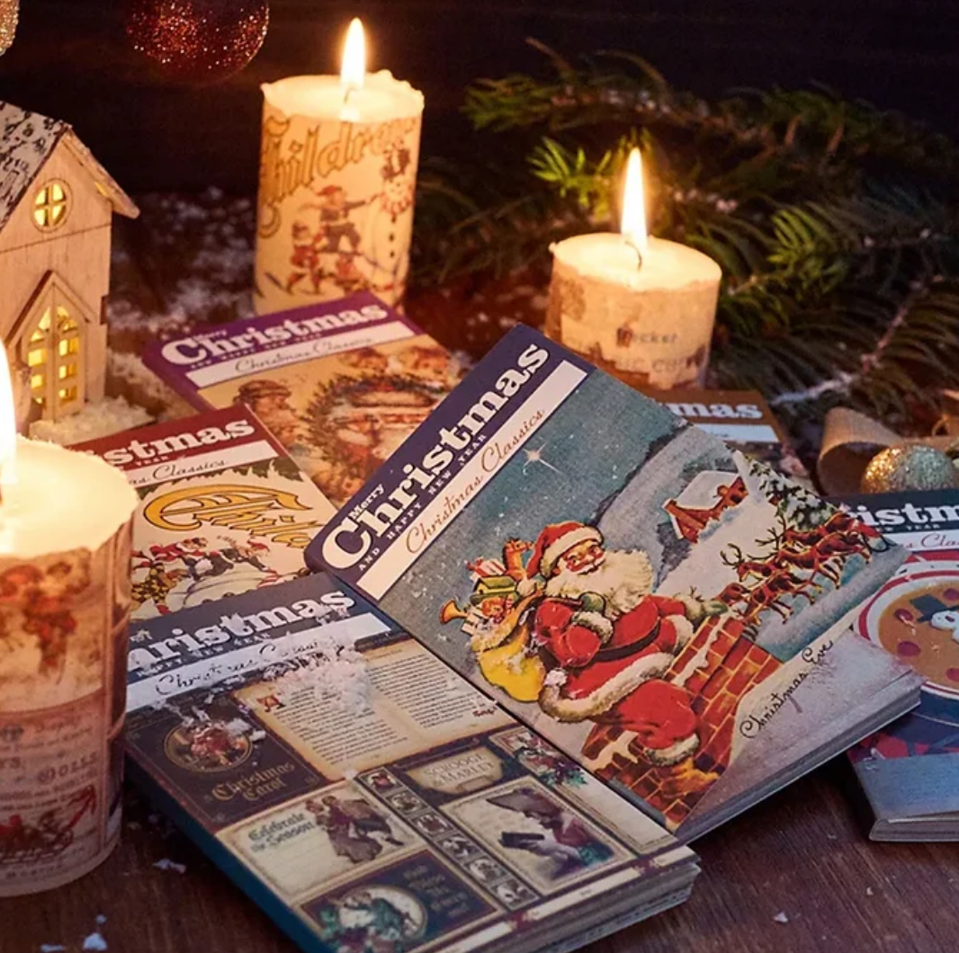 50 Papeles Navidad Vintage