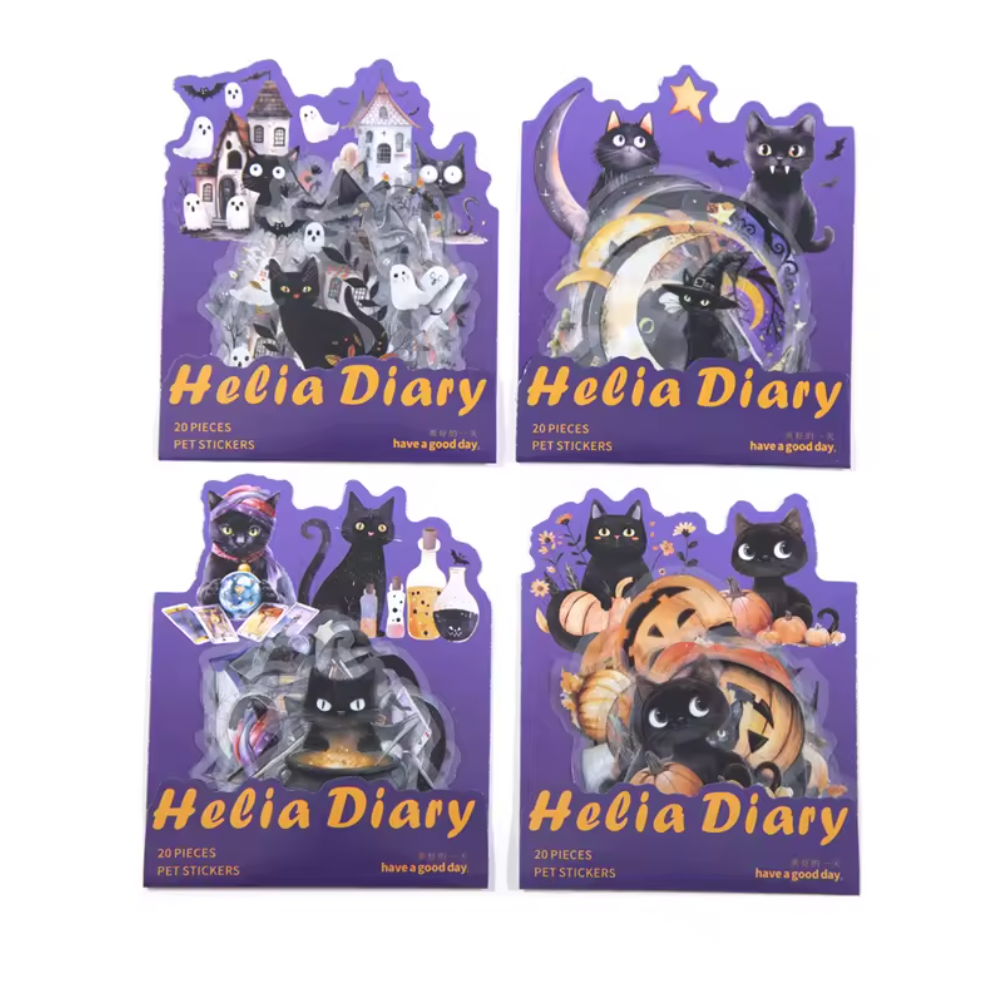 20 Stickers Halloween