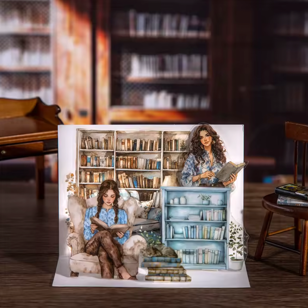 Libro de Stickers Biblioteca