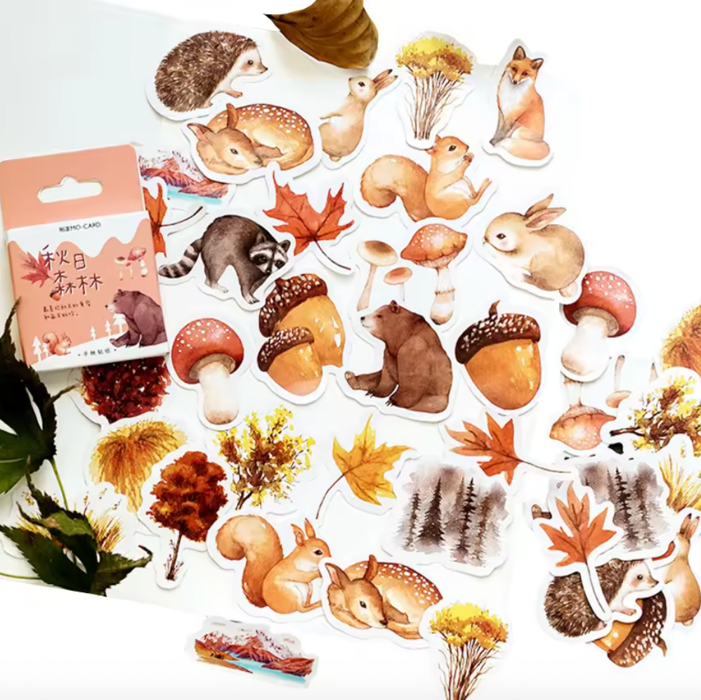 Cajita de Stickers Otoño