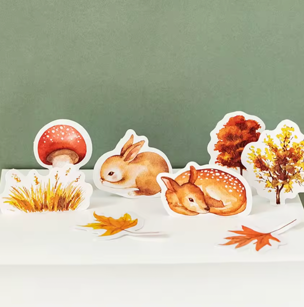 Cajita de Stickers Otoño