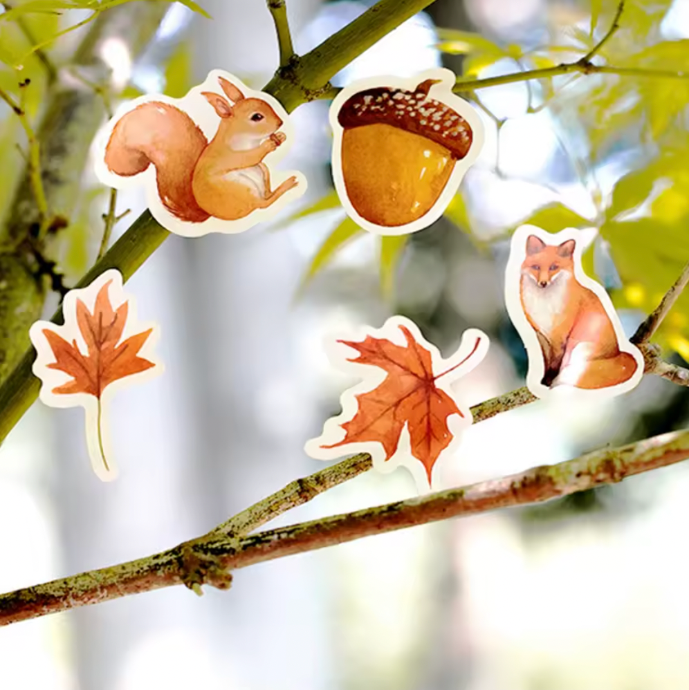 Cajita de Stickers Otoño