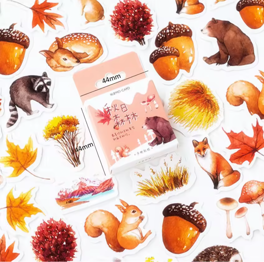 Cajita de Stickers Otoño