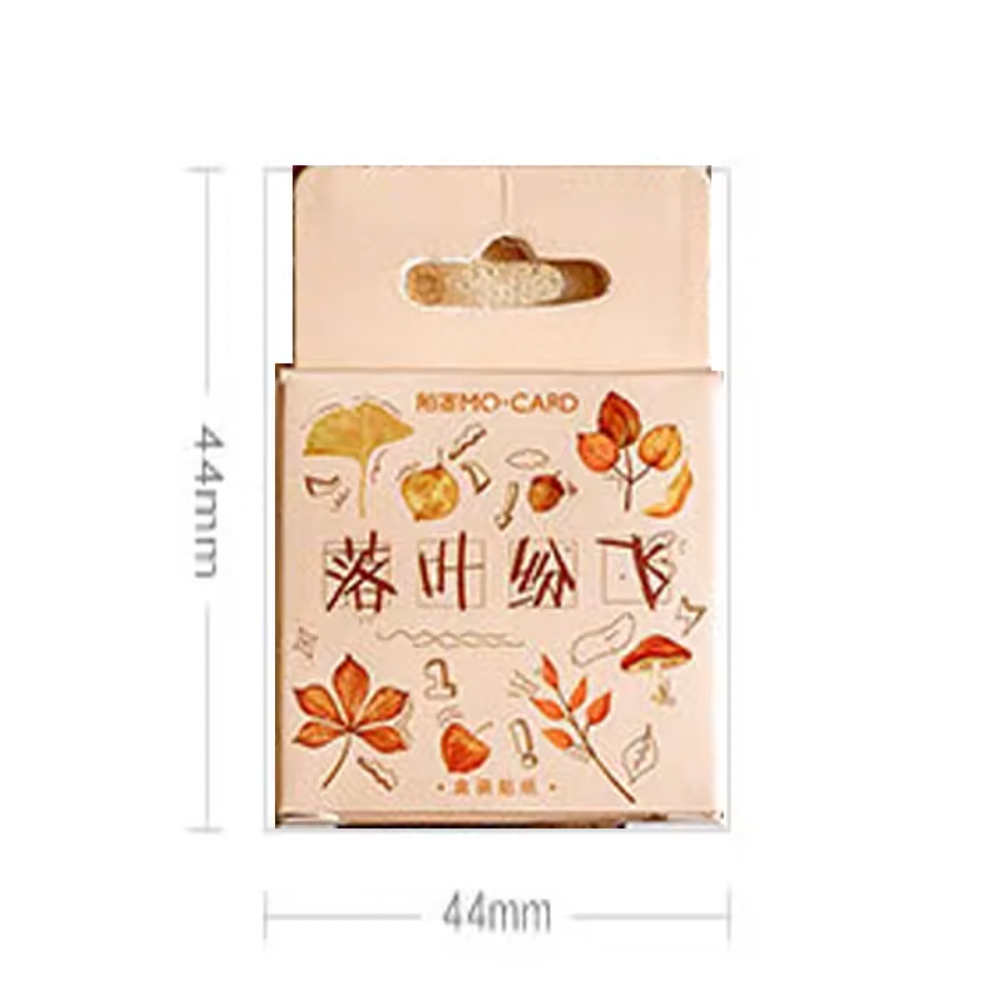 Cajita de Stickers de otoño