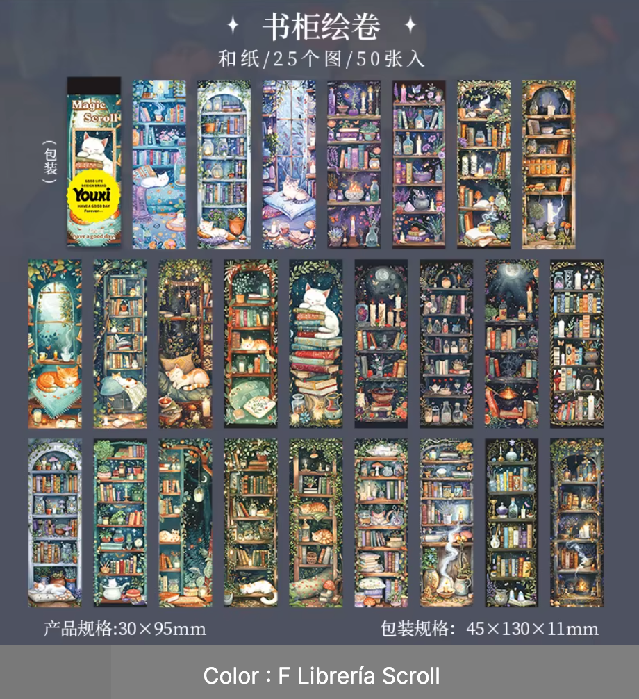 Bloc de 50 Stickers Fantasia