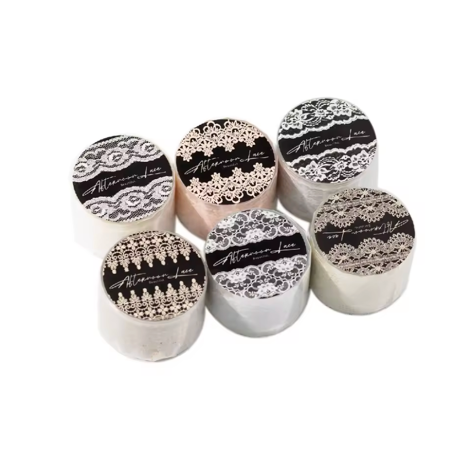 Washi Tape Ancho Encaje