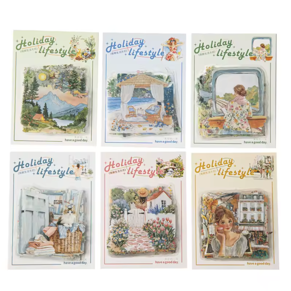 20 Stickers Holidays Lifestyle