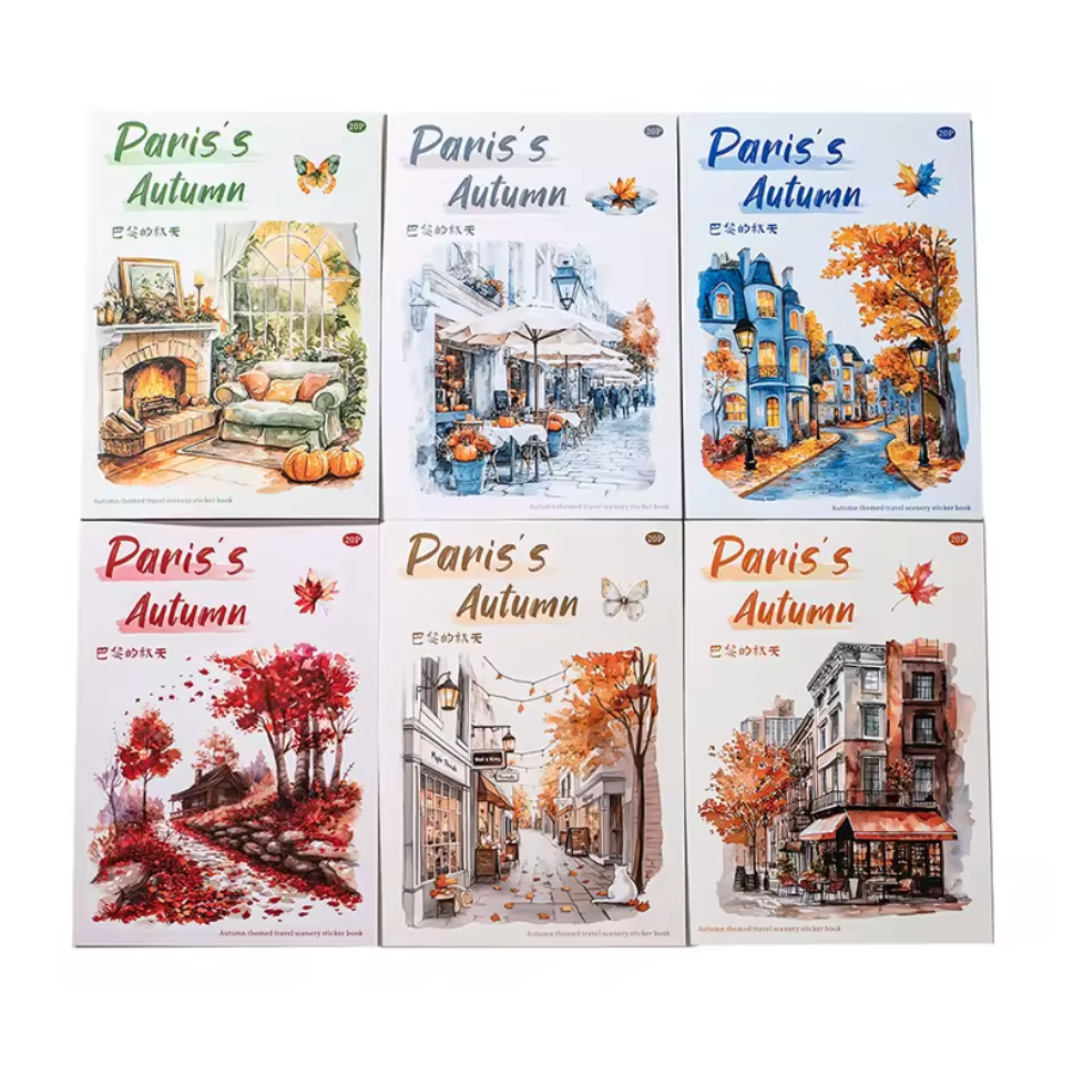 Libro de Stickers Paris
