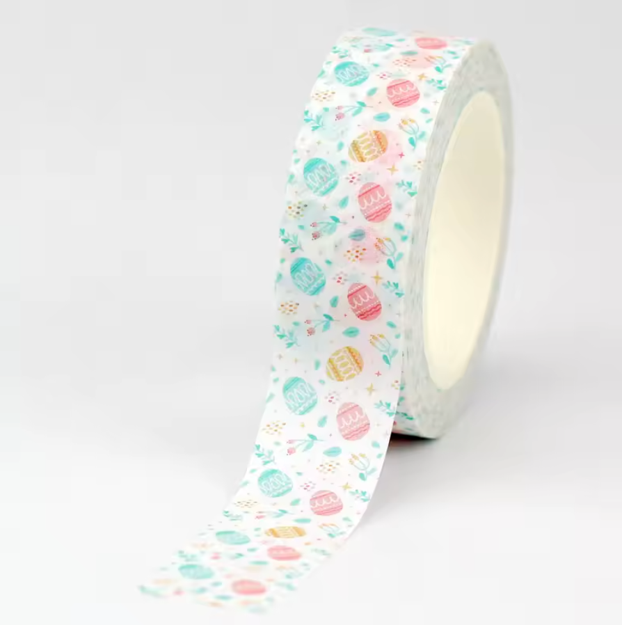 Washi Tape Huevos de pascua - 10m de largo
