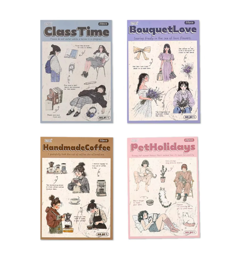 Libro de Stickers Monitas