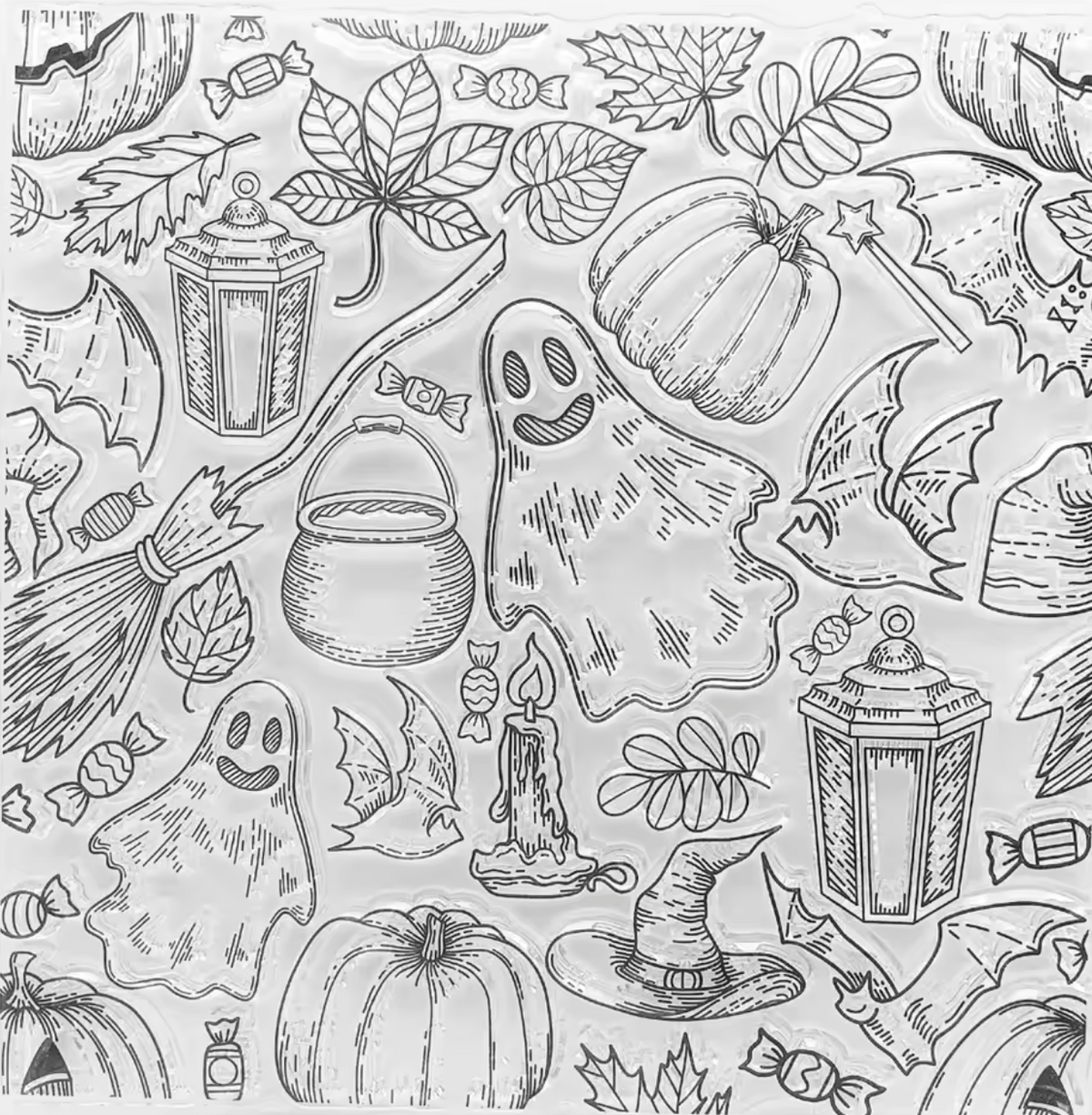 Sello de Silicon Halloween