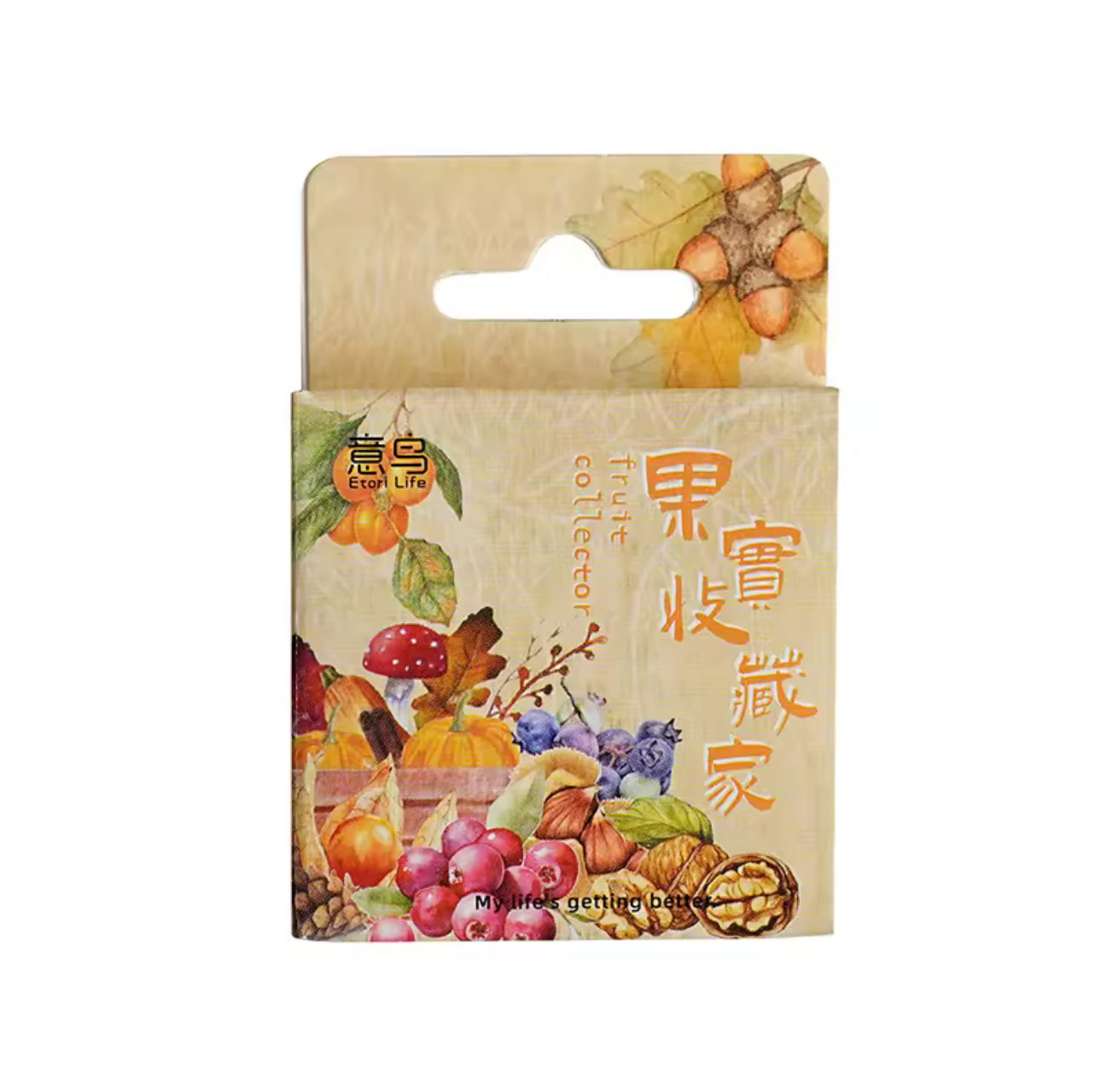 Cajita de Stickers de otoño