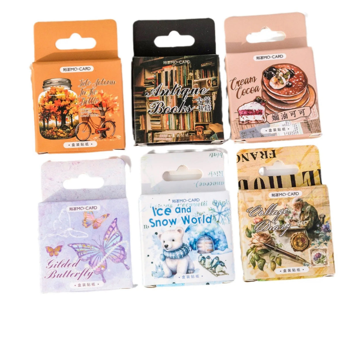 Cajita de Stickers - Varios modelos