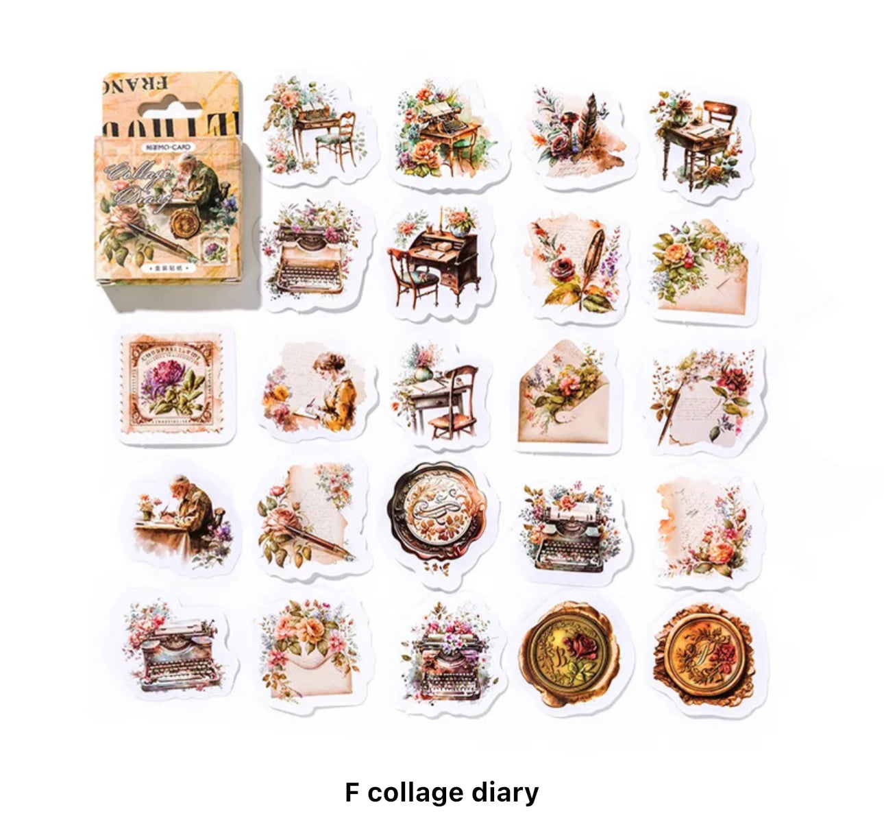 Cajita de Stickers - Varios modelos