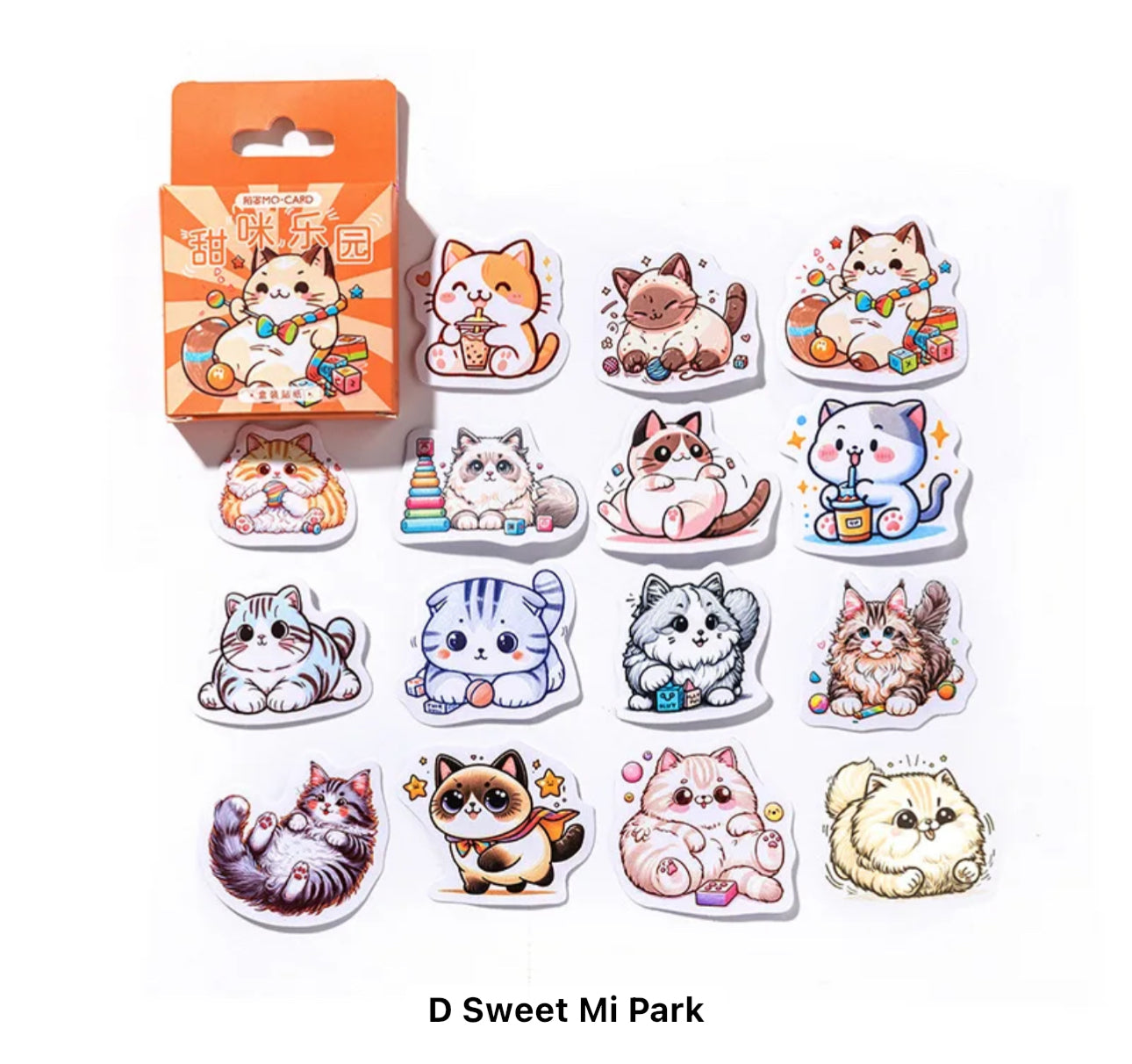 Cajita de Stickers - Varios modelos