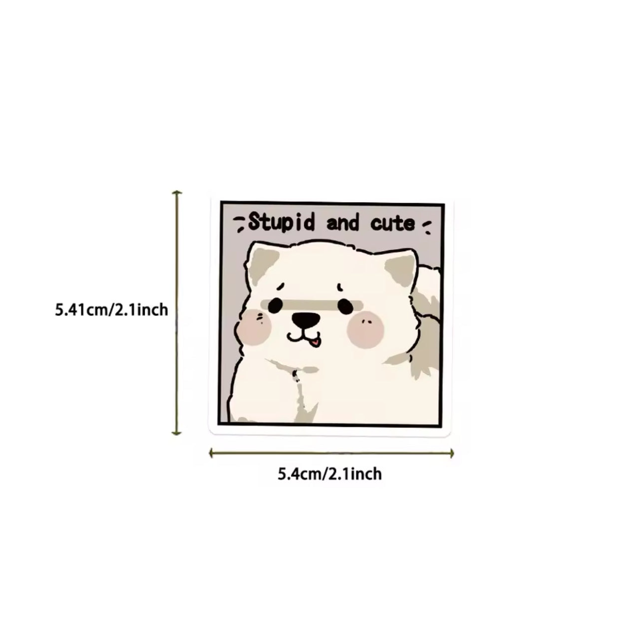 50 Stickers Vinil Perritos