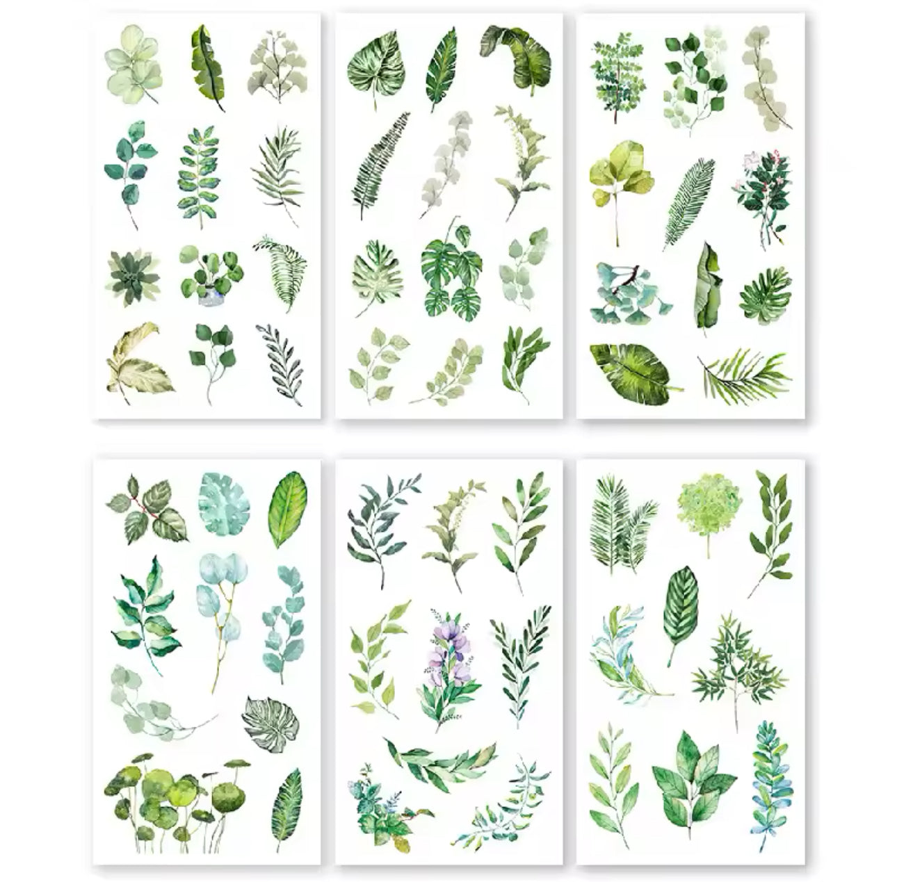 3 & 6 Hojas de Stickers - Papel de Arroz - VARIOS MODELOS A DESCUBRIR