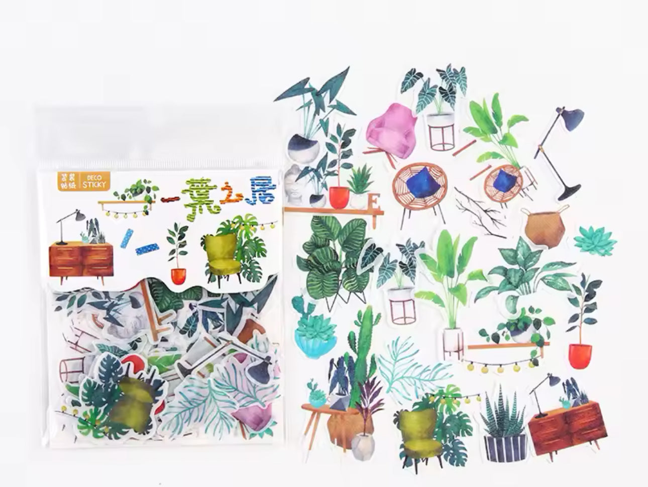 40 Stickers Papel de Arroz VARIOS MODELOS A DESCUBRIR