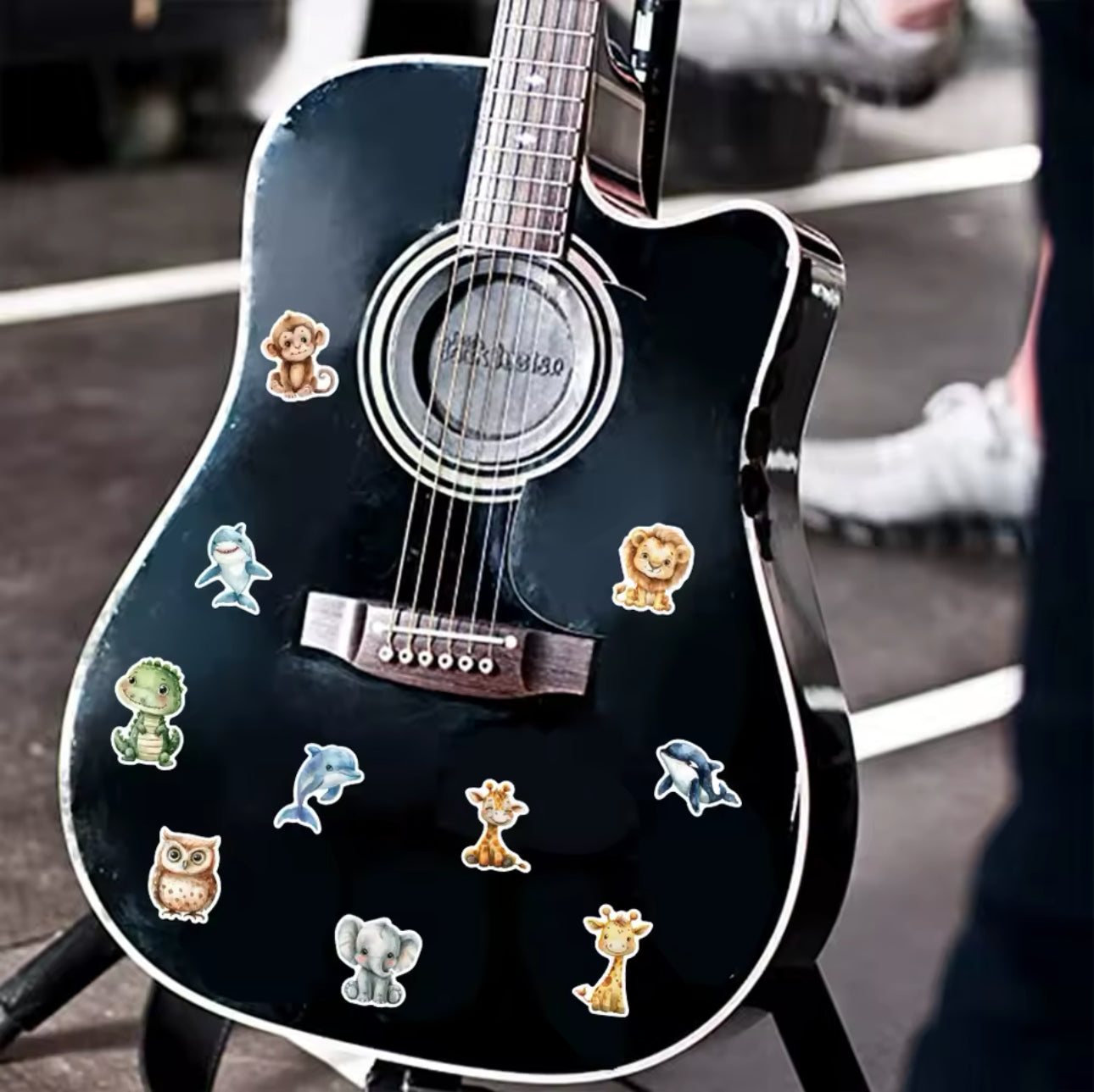 50 Stickers Vinil - Tiernos Animales