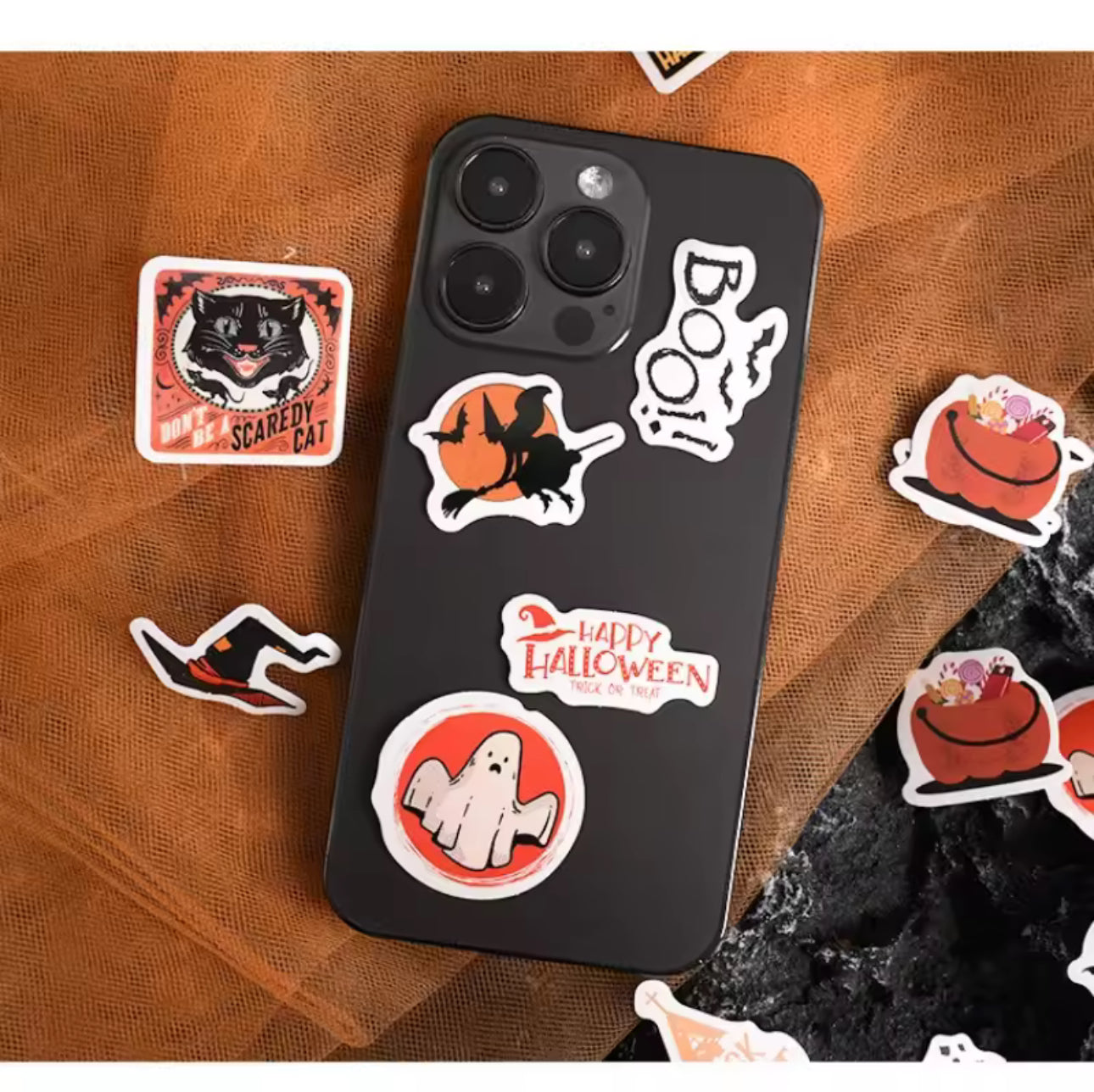 Cajita de Stickers Halloween
