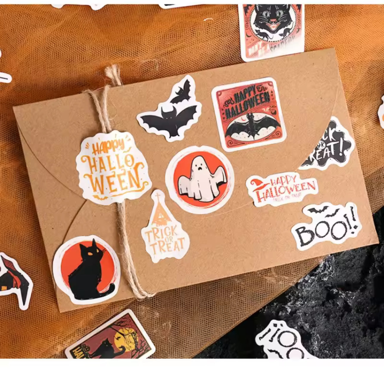 Cajita de Stickers Halloween