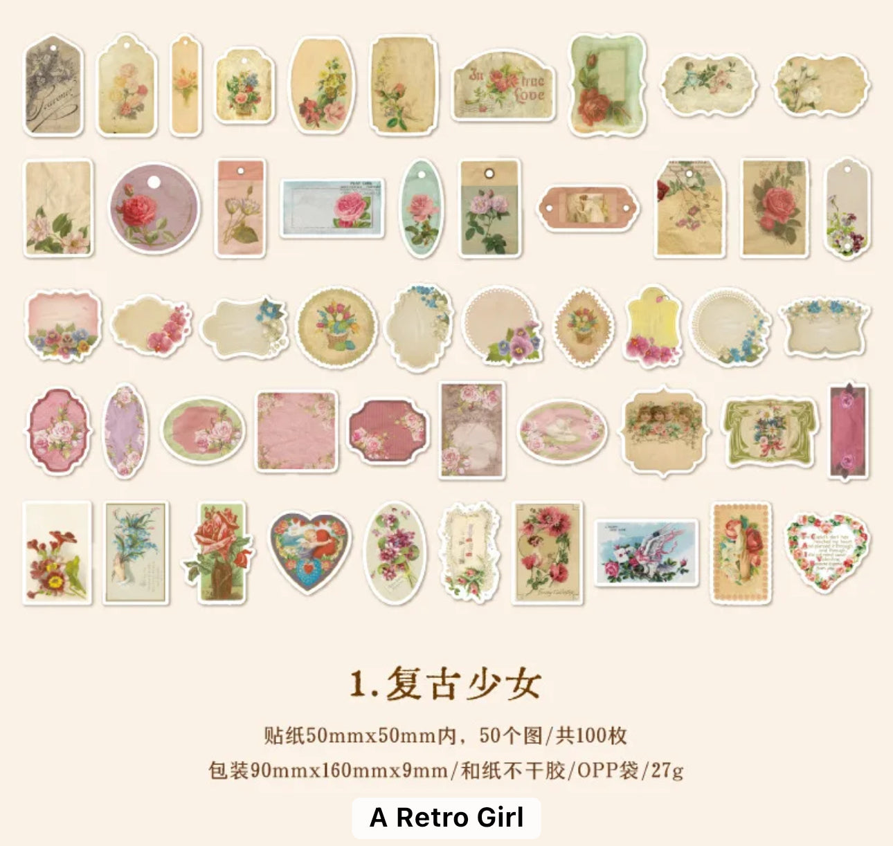 100 Stickers Story of Time