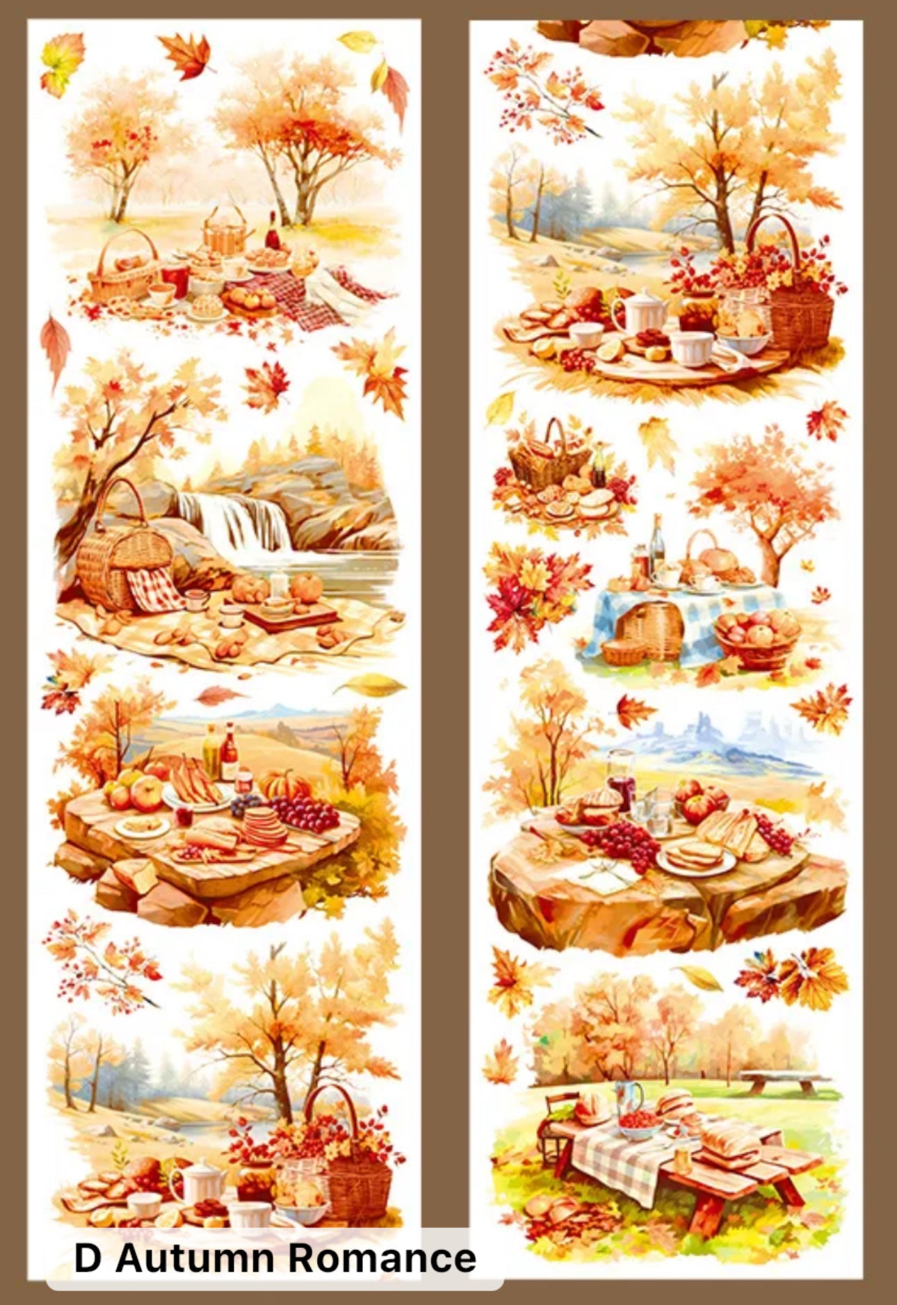 Washi Tape Ancho Let's Have a Picnic