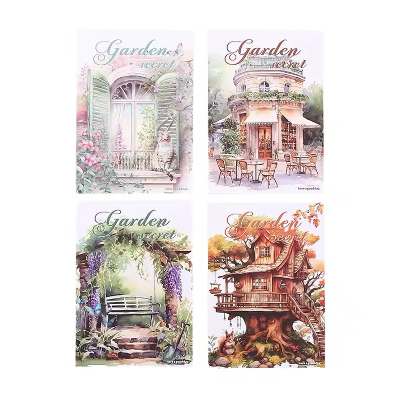 Libro de Stickers Garden - 20 paginas