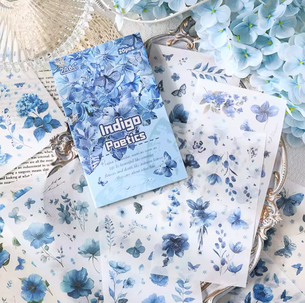 Libro de Stickers Flores - 20 paginas
