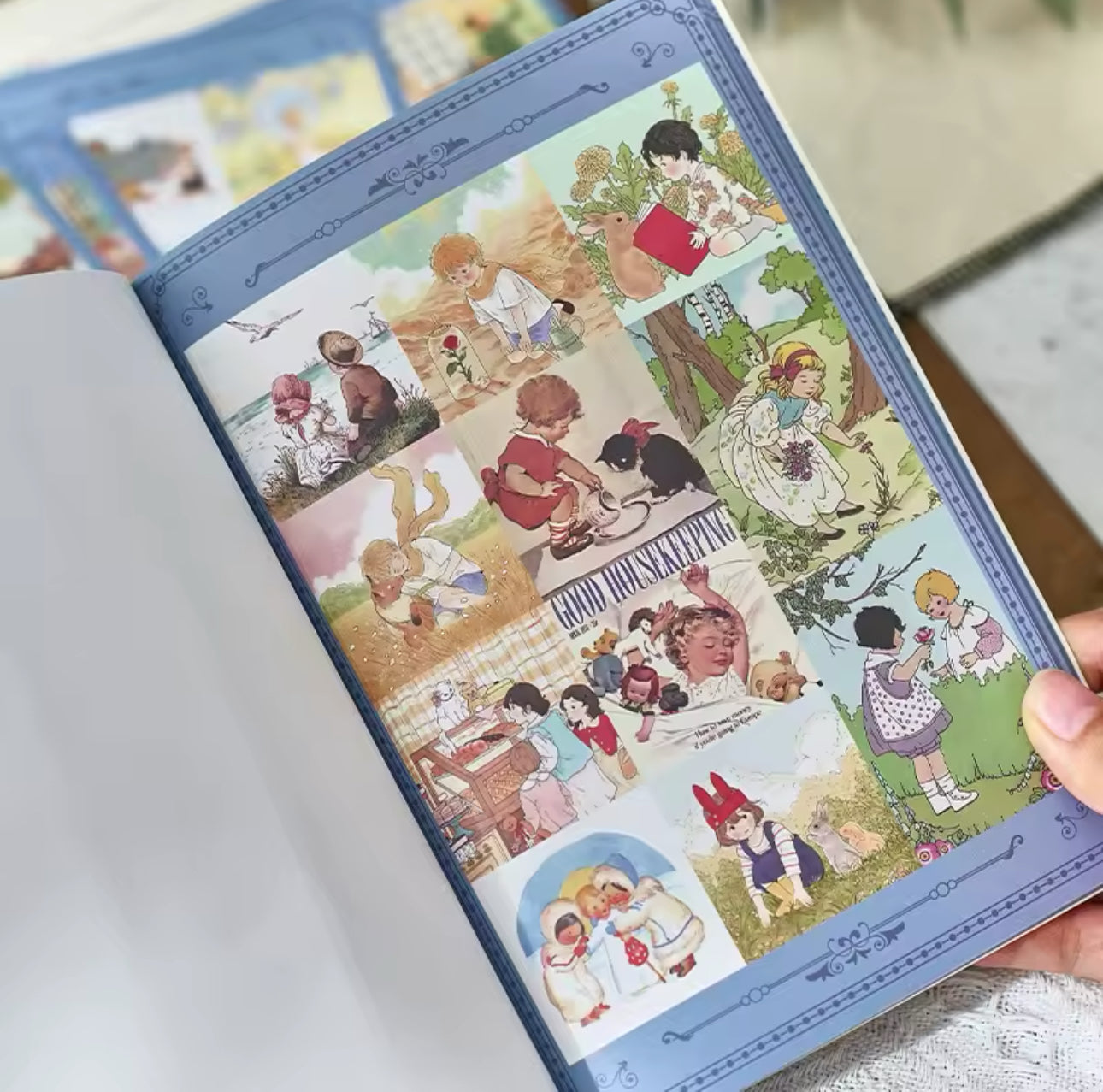 Libro de Stickers Grande Personajes Vintage - 20 paginas
