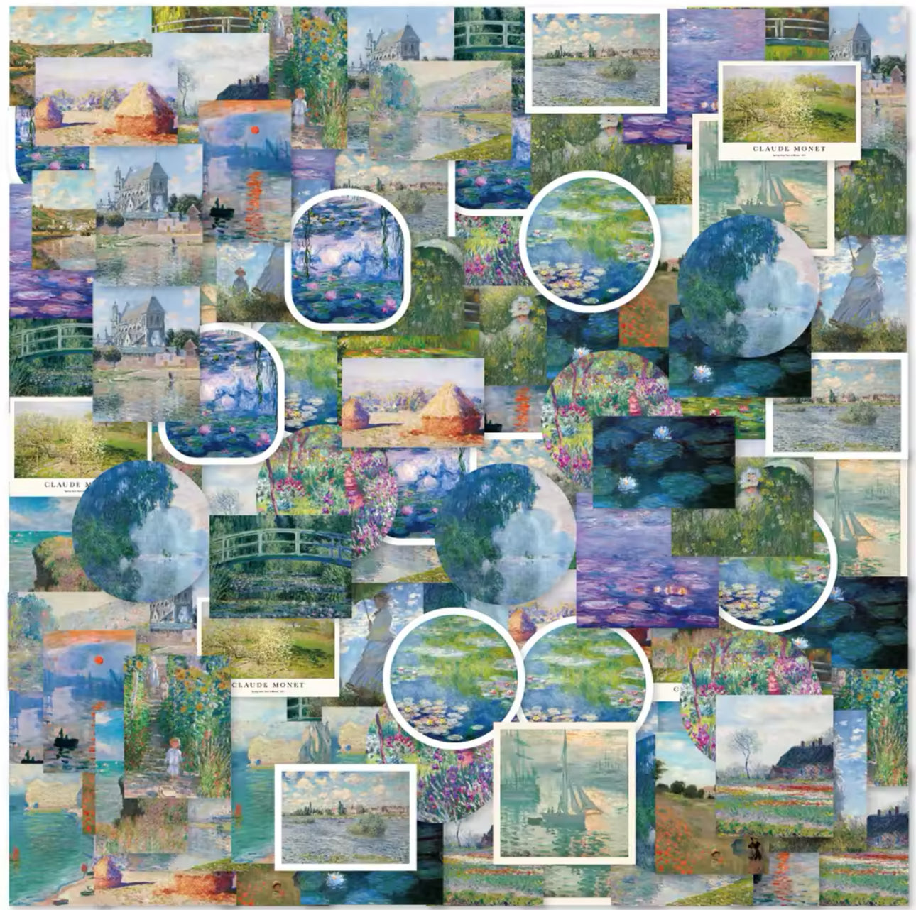 Cajita Stickers Monet