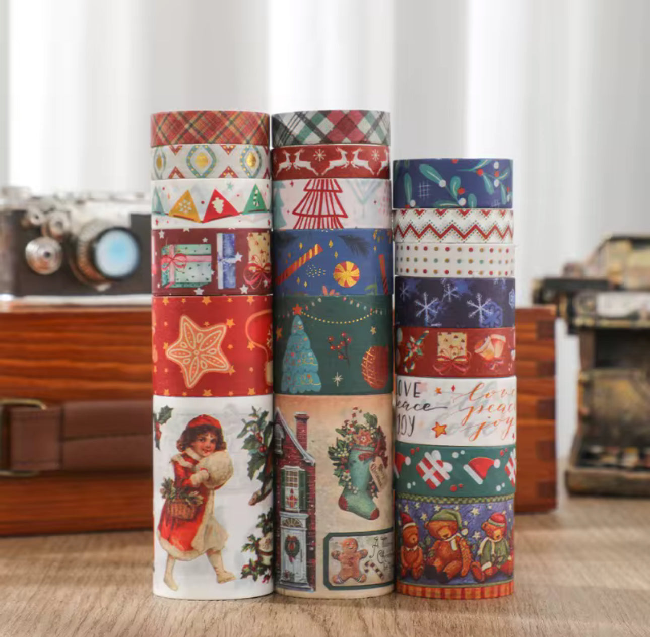 20 Washi Tapes Navidad