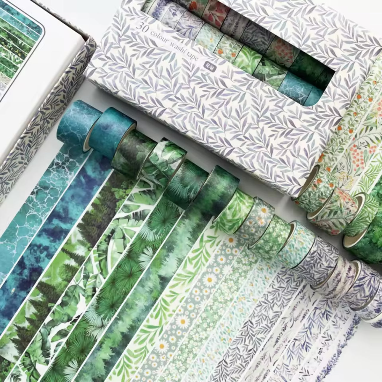 30 Washi Tapes Flores
