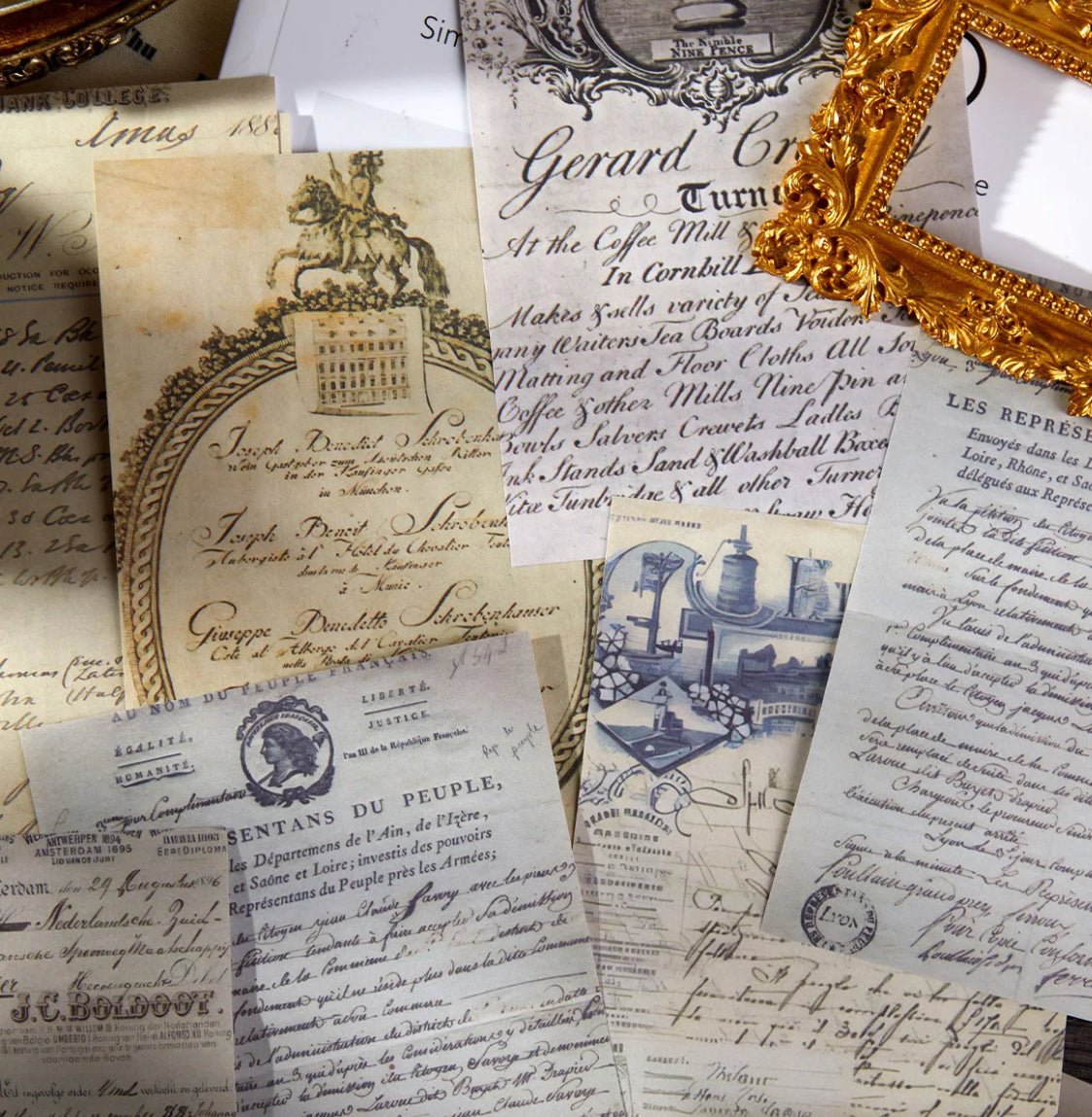 100 Papeles Vintage