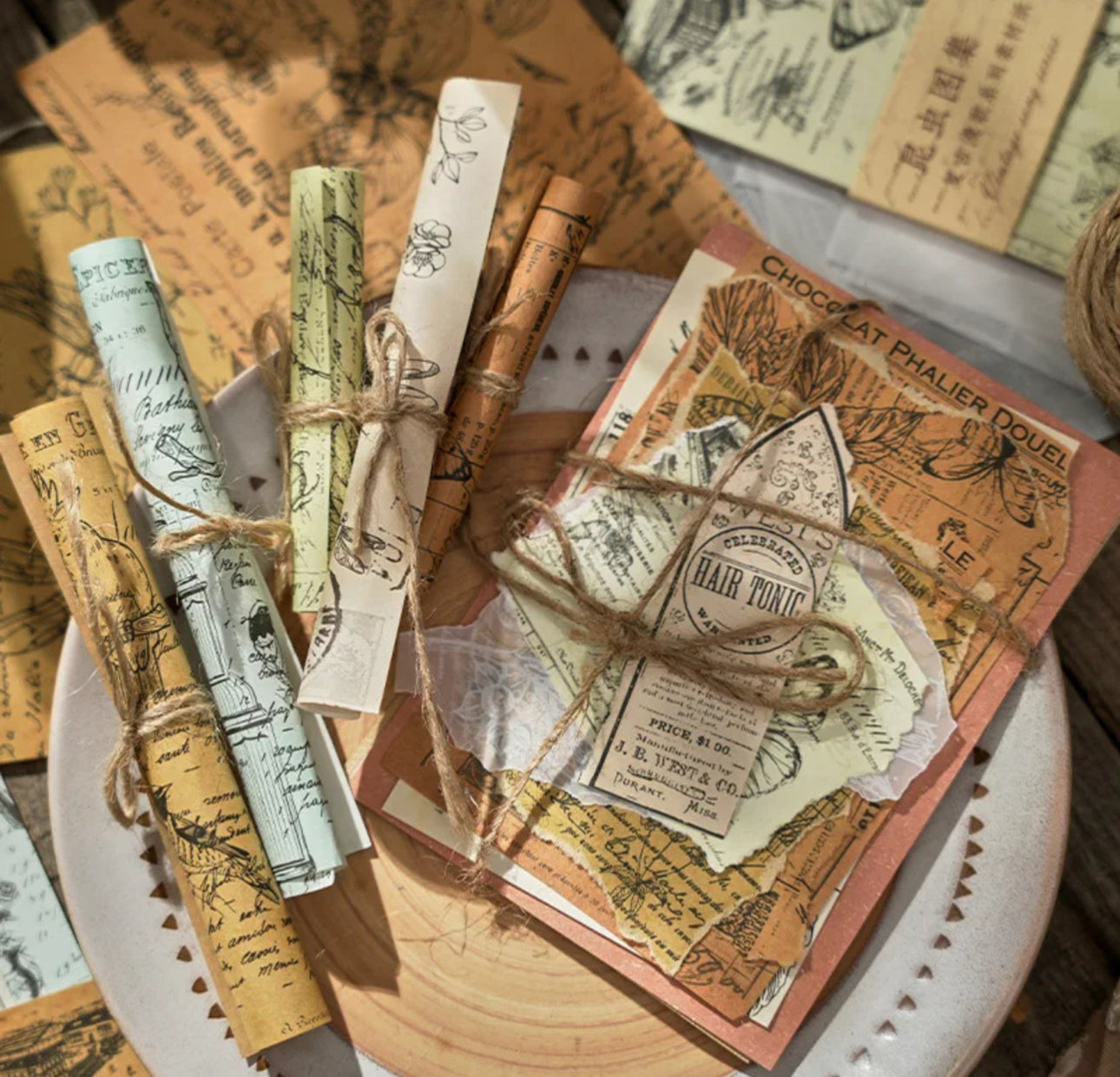 30 Papeles Vintage